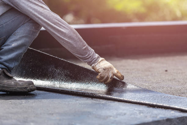 Professional Vapor Barrier Installation technician working in North Liberty, IN